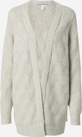 QS Knit Cardigan in Beige: front