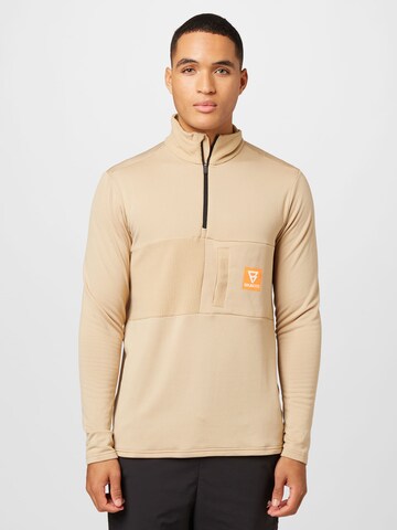 Pullover sportivo 'Keanu' di BRUNOTTI in beige: frontale