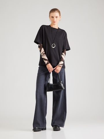 TOPSHOP - Camisa 'PREMIUM' em preto