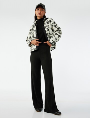 Koton Flared Trousers in Black