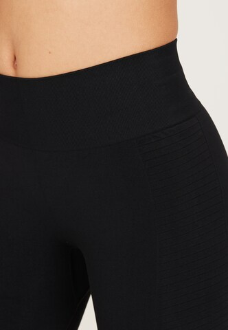 Athlecia Regular Workout Pants 'Nagar' in Black