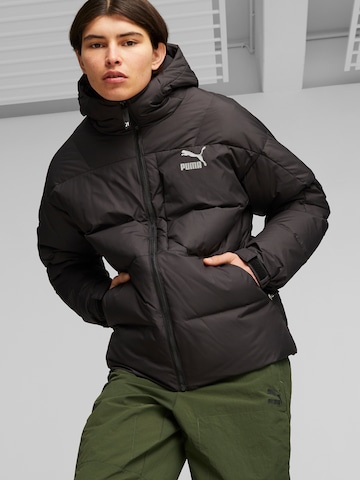 PUMA Winter jacket in Black: front