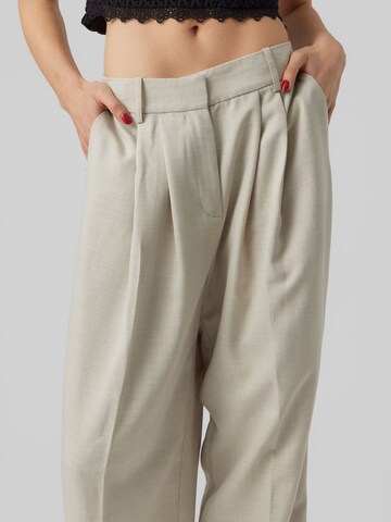 Aware Wide leg Trousers with creases 'Felicity' in Grey