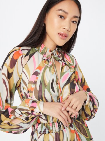 Karen Millen Shirt Dress 'Kaleidoscope' in Mixed colors