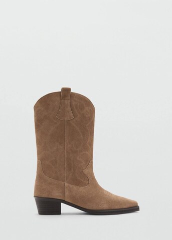 MANGO TEEN Cowboy Boots 'Lydia' in Brown