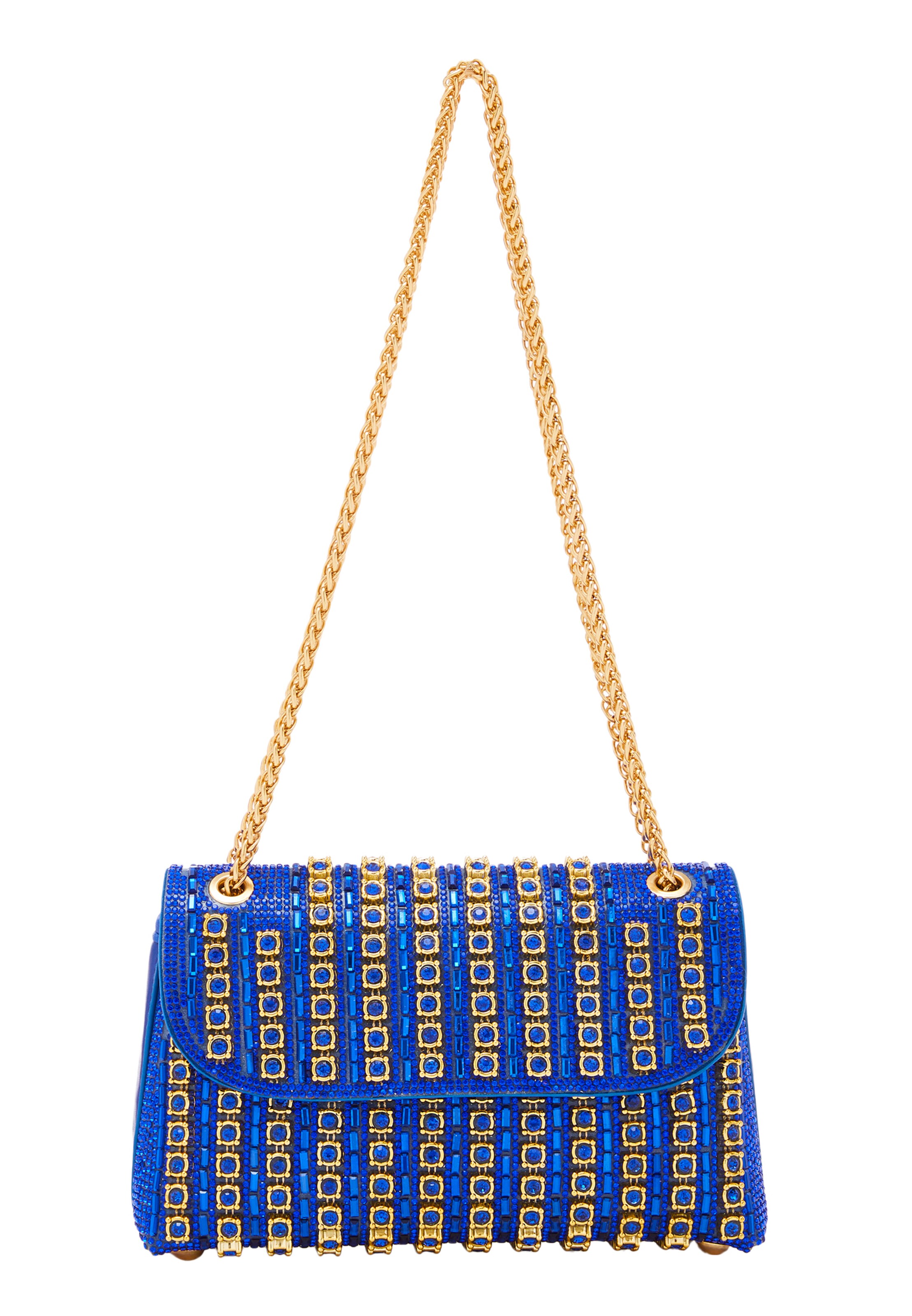 FELIPA - Mala de ombro em azul: frente