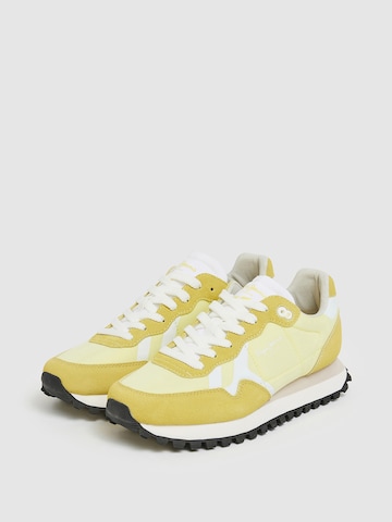 Pepe Jeans Sneakers 'BRIT' in Yellow