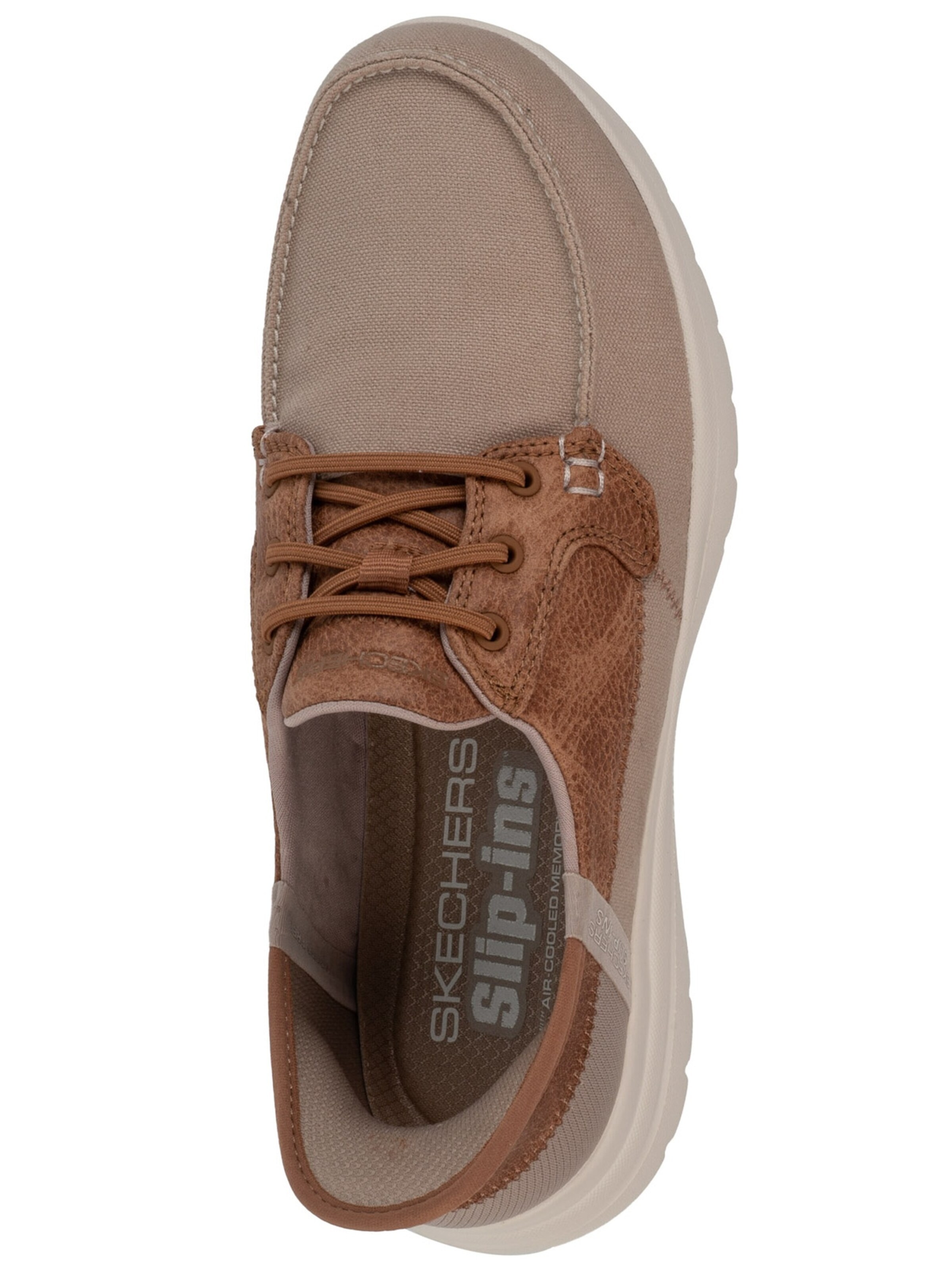 SKECHERS Slip-Ons in Beige