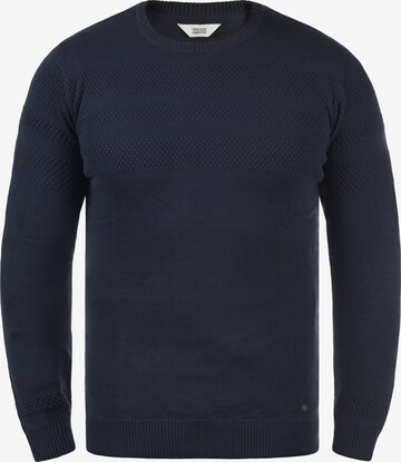 !Solid Sweater 'Barima' in Blue: front