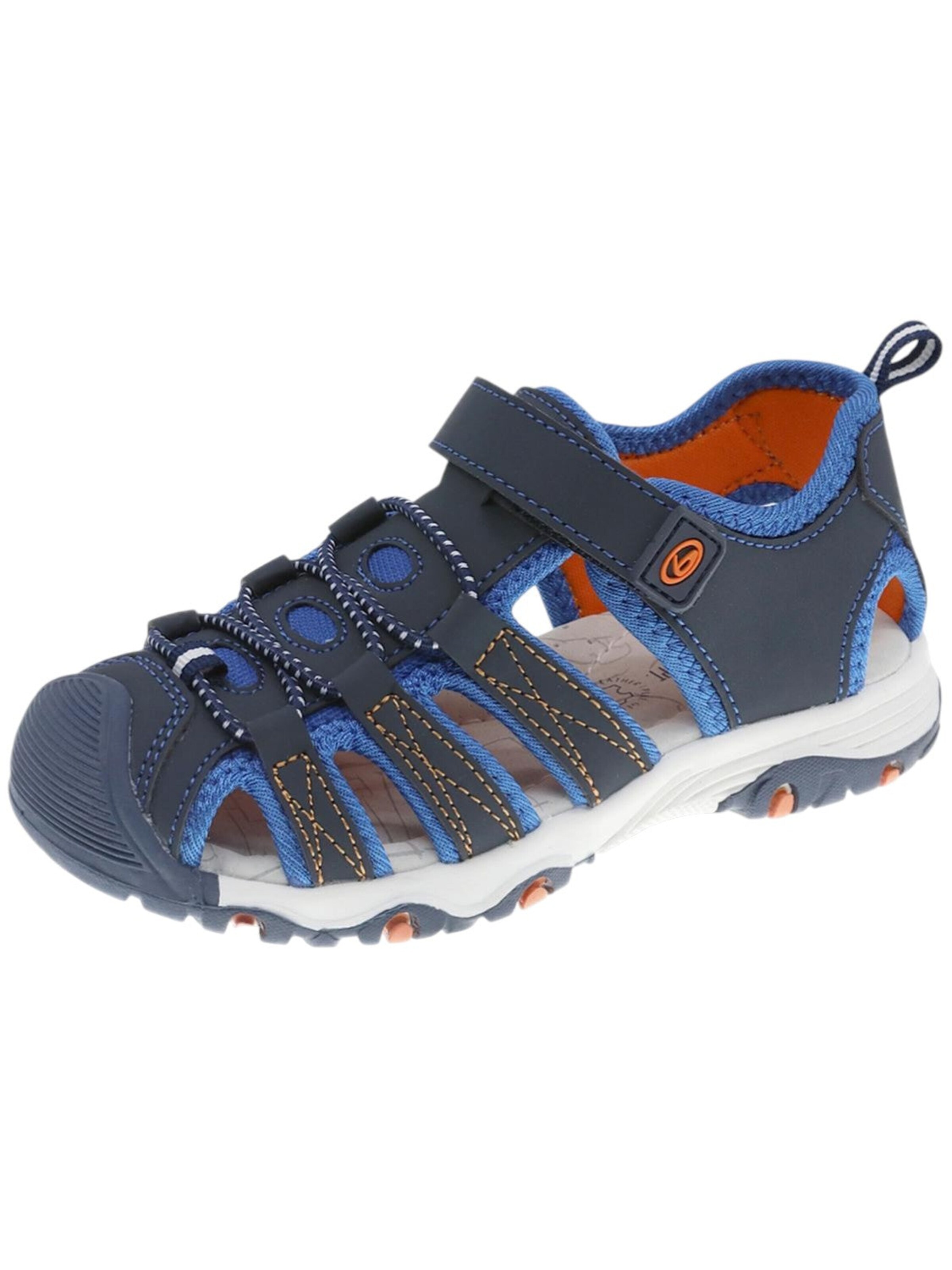 Beppi - Zapatos abiertos en azul: frente