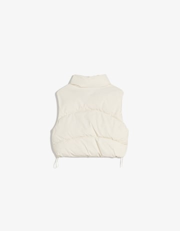 Gilet Bershka en blanc