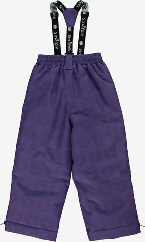 Regular Pantalon fonctionnel Småfolk en violet