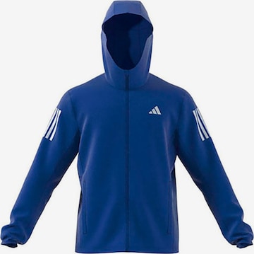 ADIDAS PERFORMANCE Athletic Jacket 'Own the Run ' in Blue: front