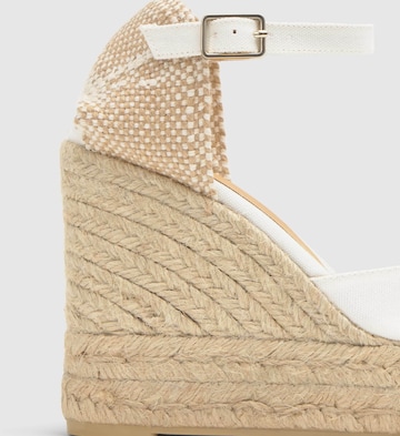 Espadrilles 'Carol' Castañer en blanc