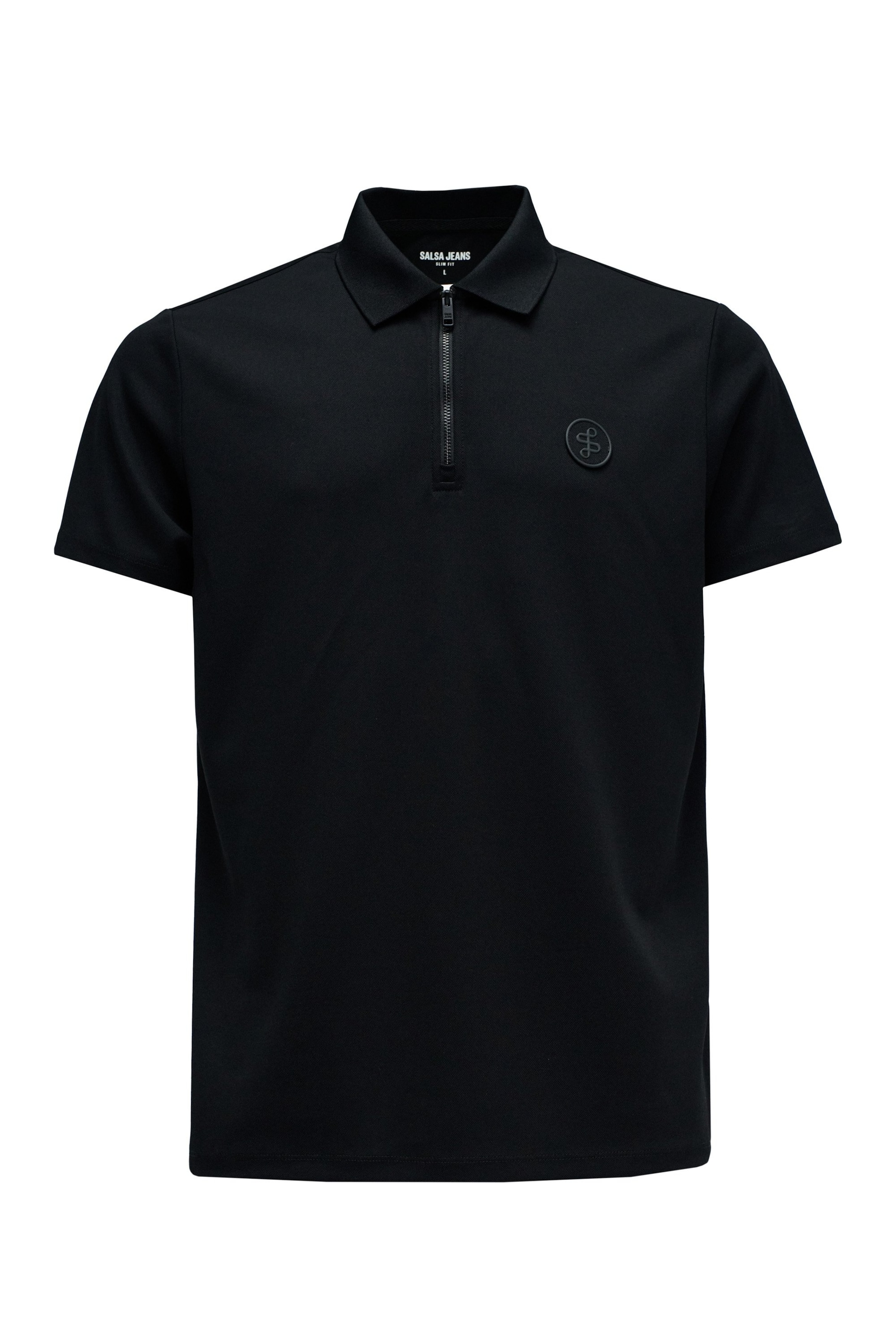 Salsa Jeans Shirt in Zwart: voorkant