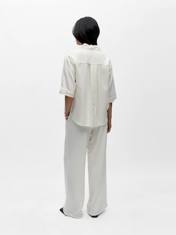 OBJECT Bluse 'OBJFRAME' in Weiß