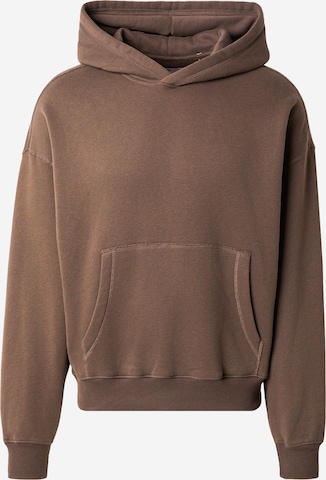 HOLLISTER Свитшот в Коричневый: спереди