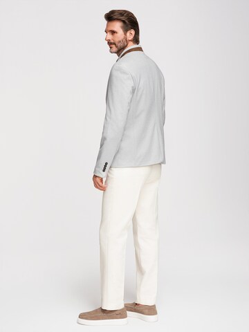 Regular fit Giacca da completo di Ombre in grigio