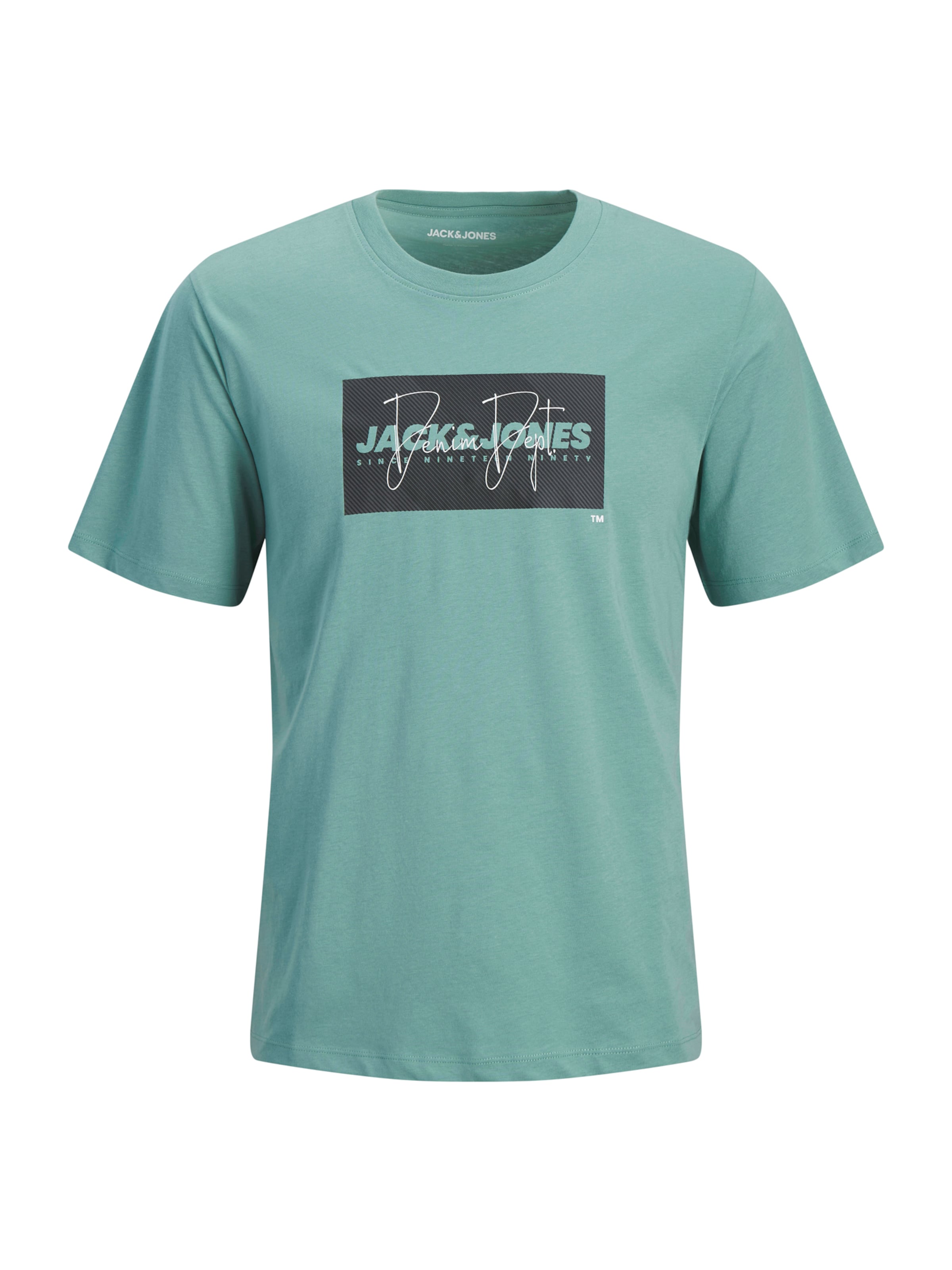 Jack & Jones Junior - Camiseta 'JJCOLE' en azul: frente