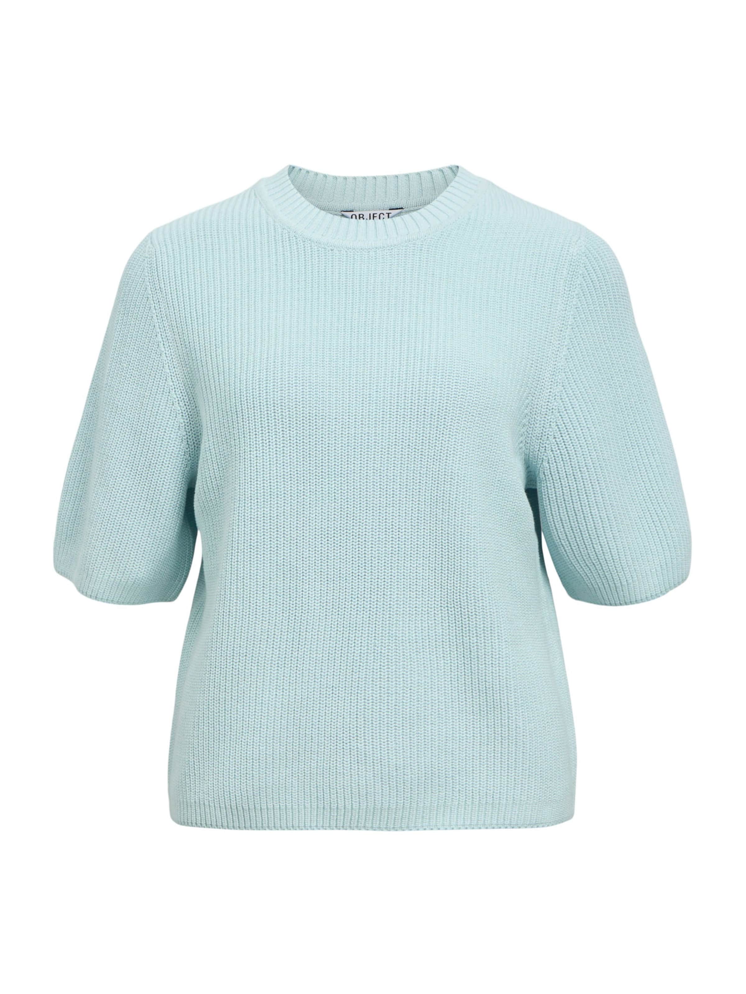 OBJECT Sweater 'OBJFlo' in Blue: front