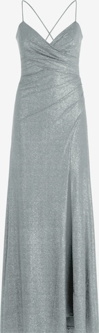 Vera Mont Evening Dress in Silver: front