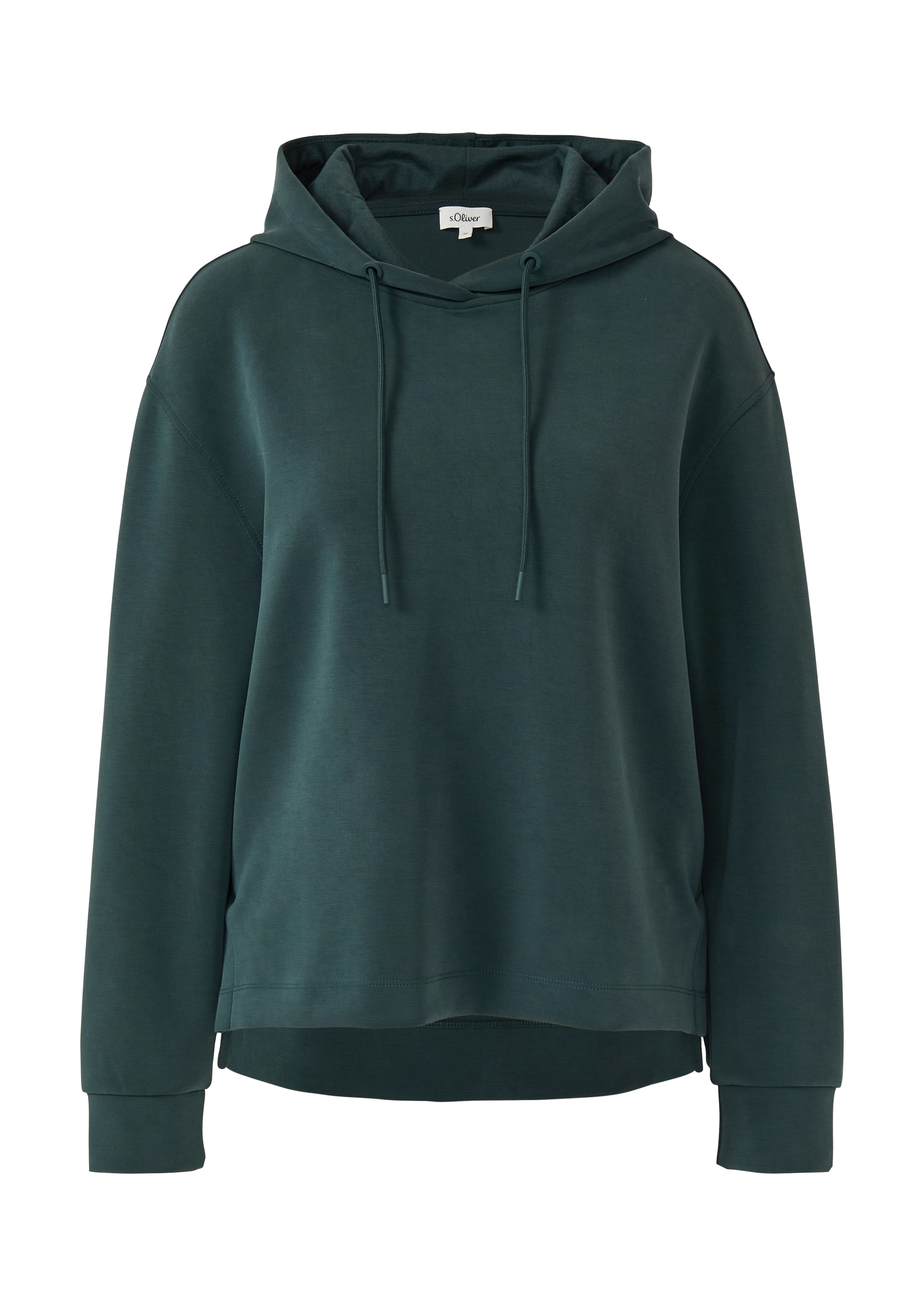 Sweat-shirt s.Oliver en vert : devant