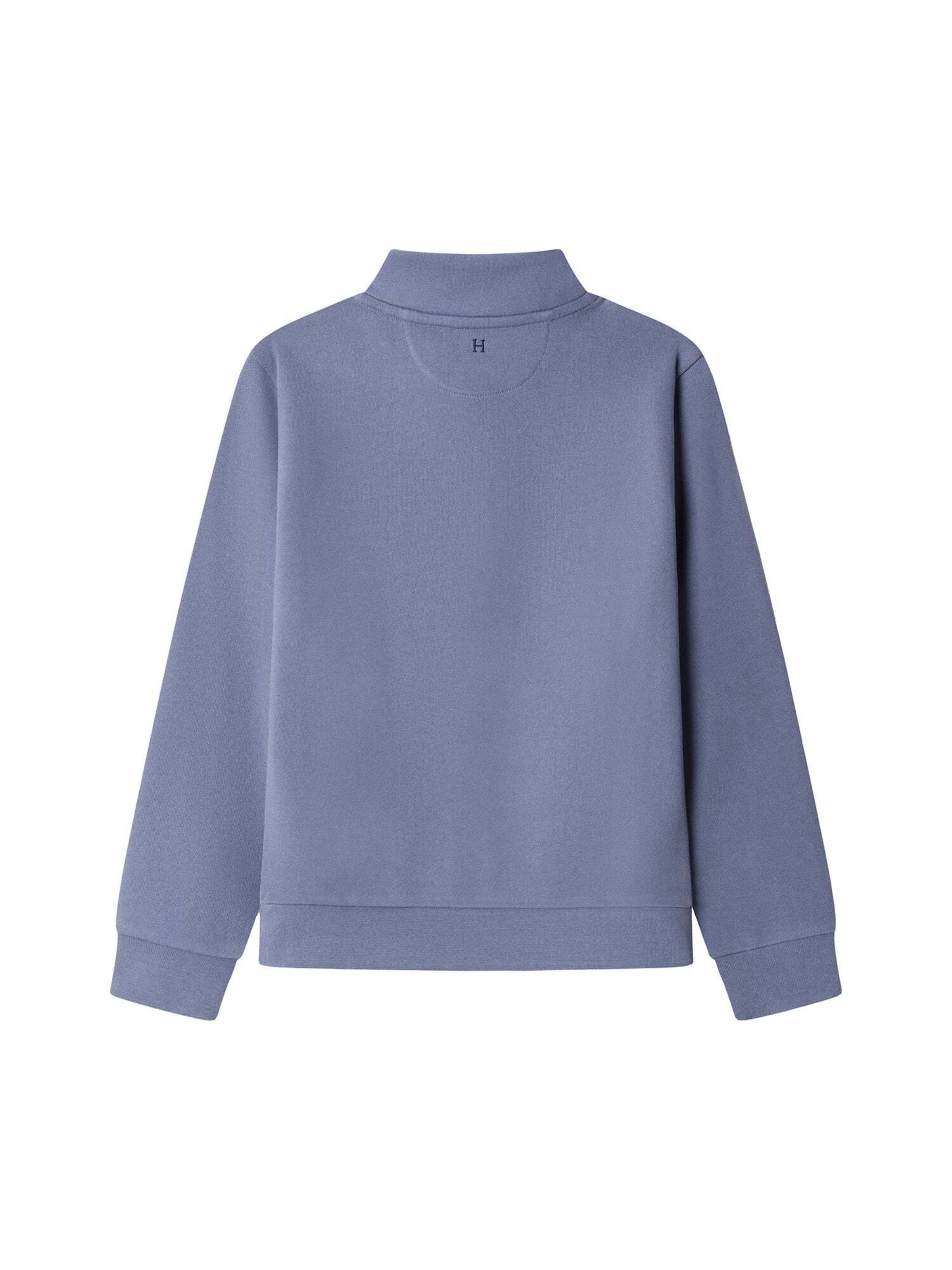 Hackett London Sweatshirt 'Heritage Ess' in Blauw