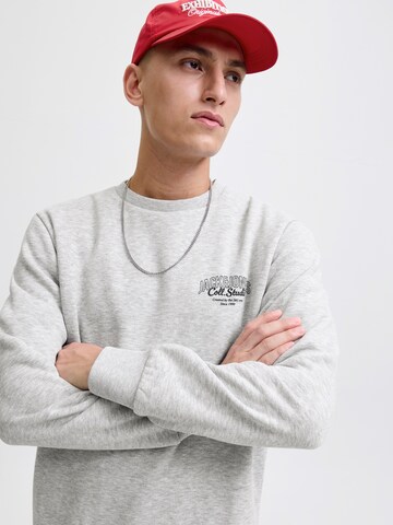Bluză de molton 'JJMAKOTO' de la JACK & JONES pe gri