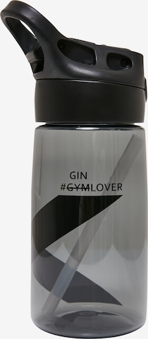 Mister Tee Trinkflasche 'Gin Lover' in Schwarz: predná strana