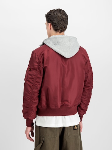 ALPHA INDUSTRIES Übergangsjacke 'MA-1 D-Tec'‌‌‌‌‌‌ in Rot