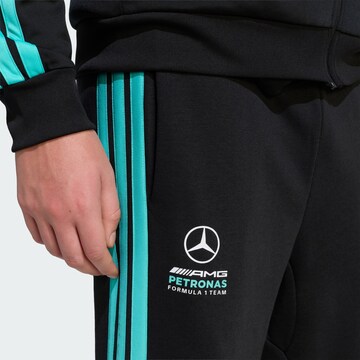 ADIDAS PERFORMANCE Tapered Sports trousers 'Mercedes-AMG Petronas Formula 1 Team DNA' in Black