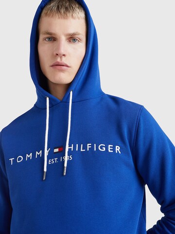 TOMMY HILFIGER Klasický střih Mikina – modrá