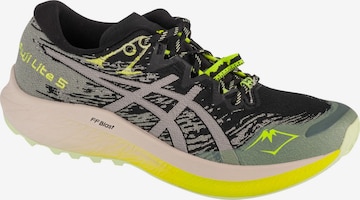 Chaussure de course 'Fuji Lite 5' ASICS en noir : devant