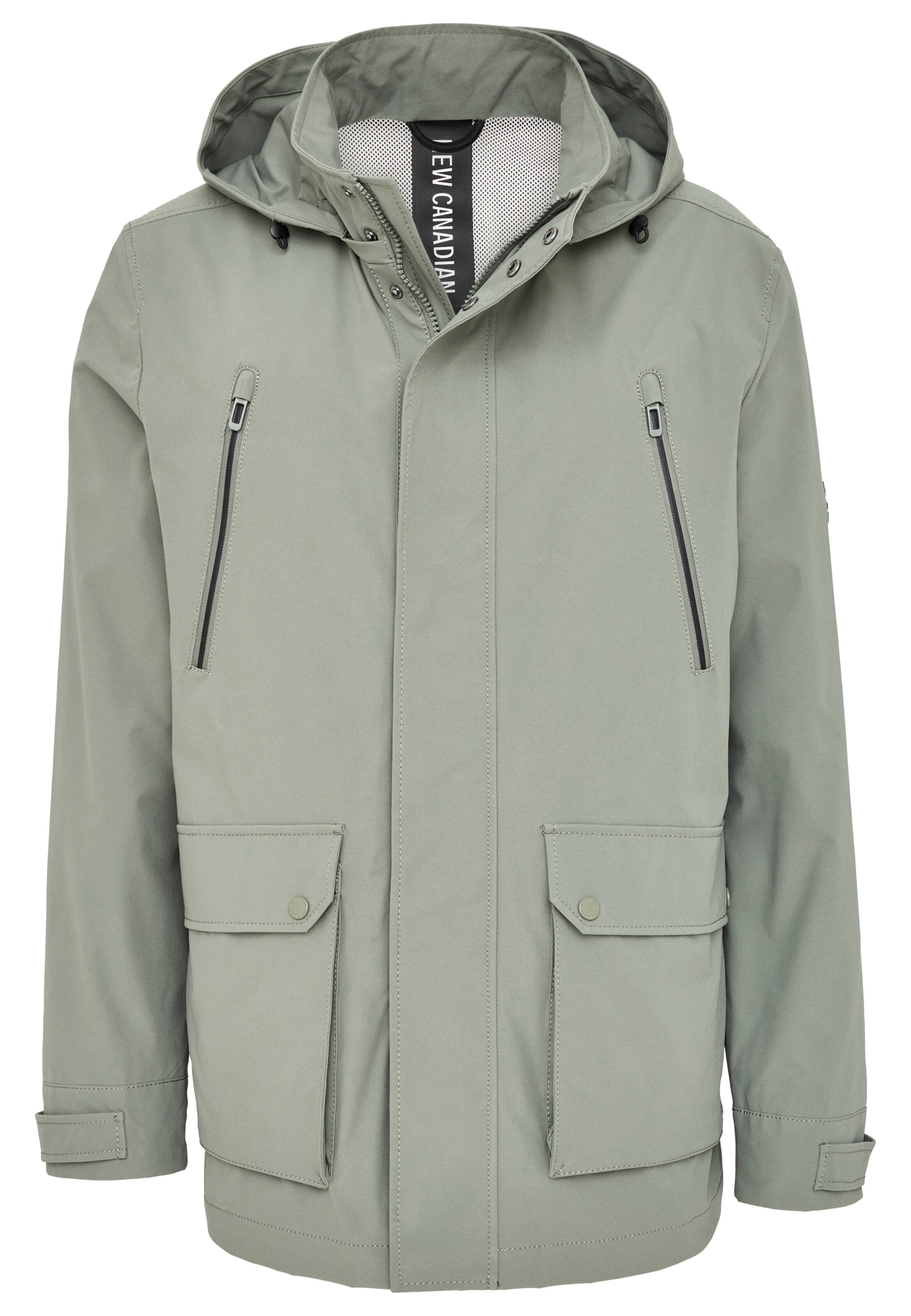 NEW CANADIAN Between-Season Jacket 'Cotton Touch' in Green: front