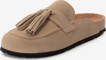 Mule Tamaris en gris : devant