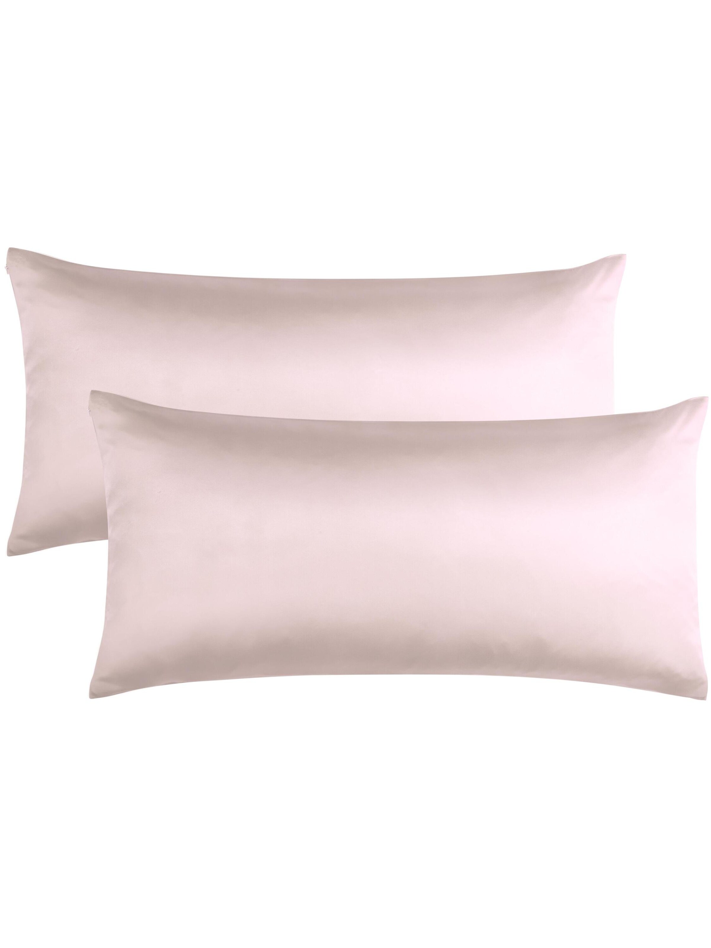 Aspero Kissenbezüge  ' Alia ' in Pink: Vorderseite