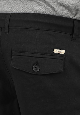 BLEND Regular Cargo Pants in Black