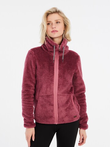 PROTEST Fleece Jacket 'RIRI' in Pink