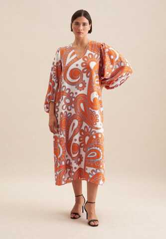 Robe 'Curvy' SEIDENSTICKER en orange