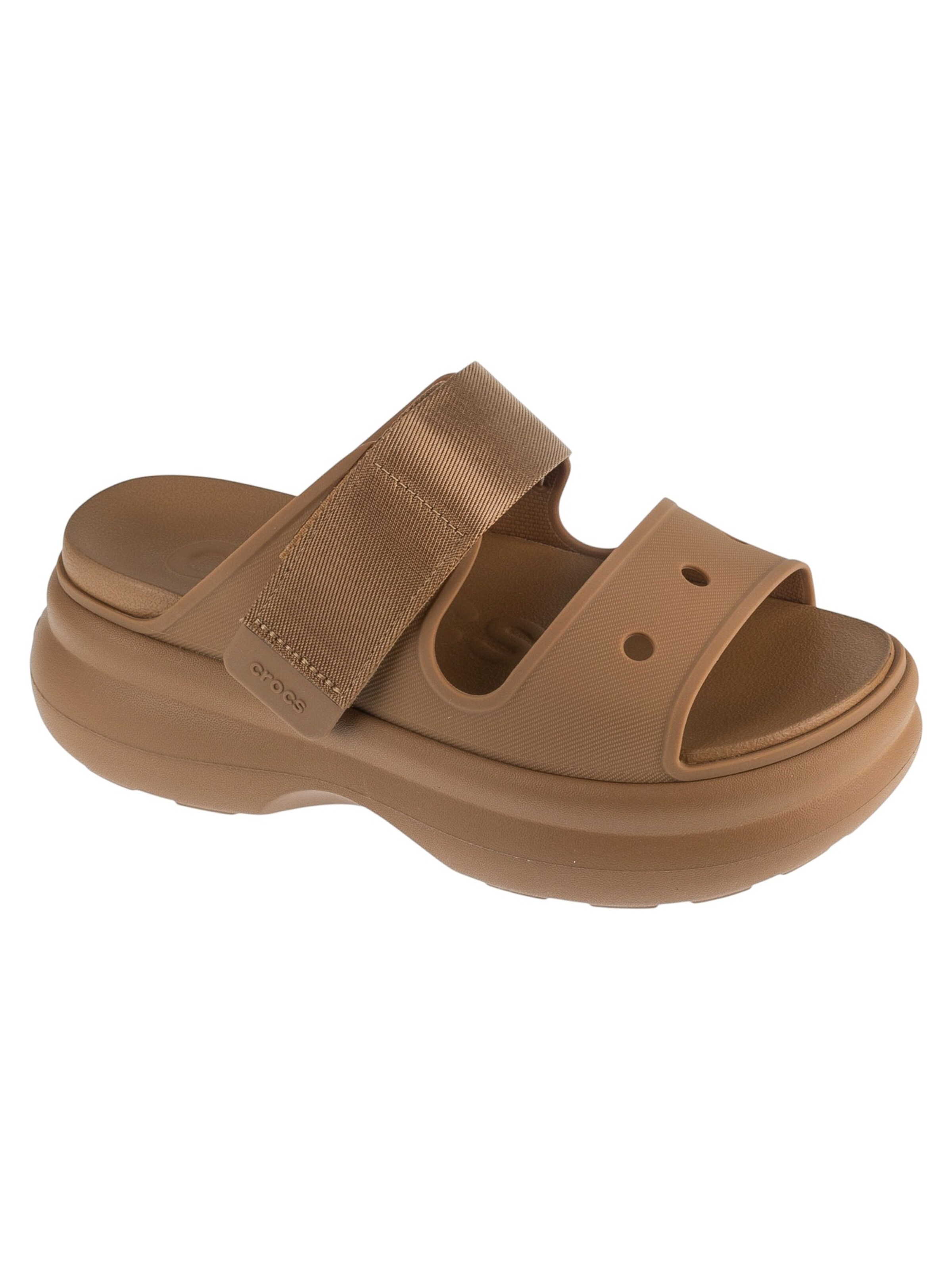 Crocs Sandals in Brown: front