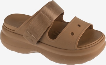 Crocs Sandals in Brown: front