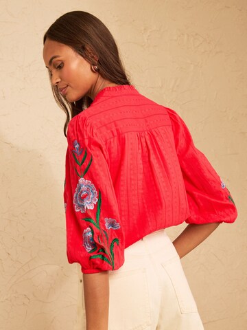 love & roses Bluse i rød