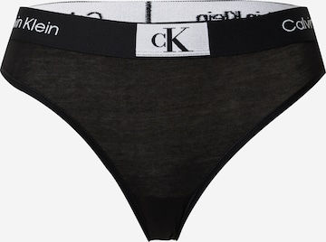 Slip Calvin Klein Underwear en noir : devant