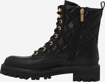 Bottines à lacets 'Badae' GUESS en noir