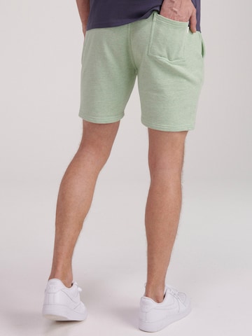 Regular Pantalon 'Sem' Shiwi en vert