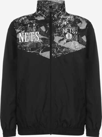 NEW ERA Athletic Jacket in Black: front