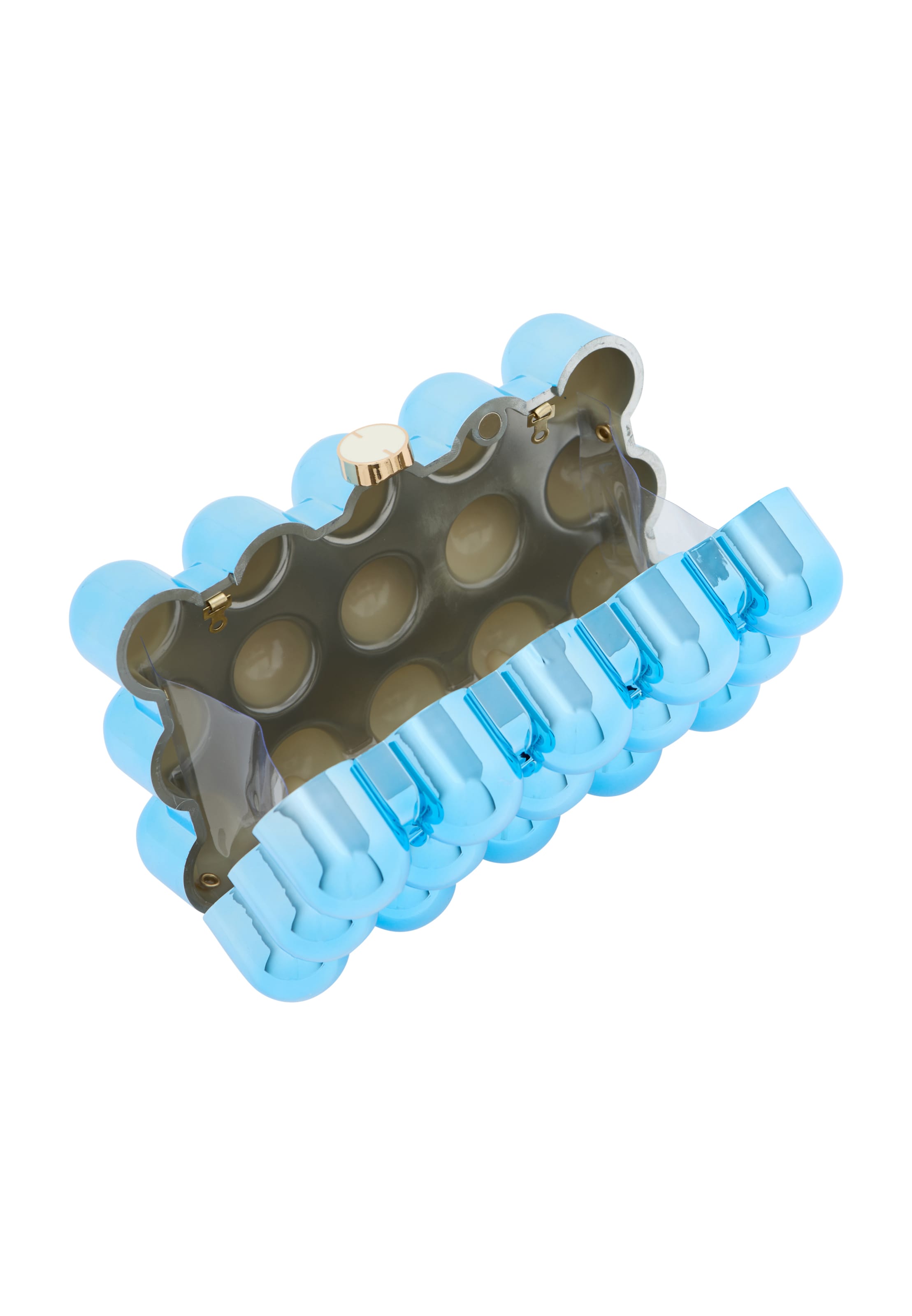 KRZY - Clutches 'Krzy' em azul