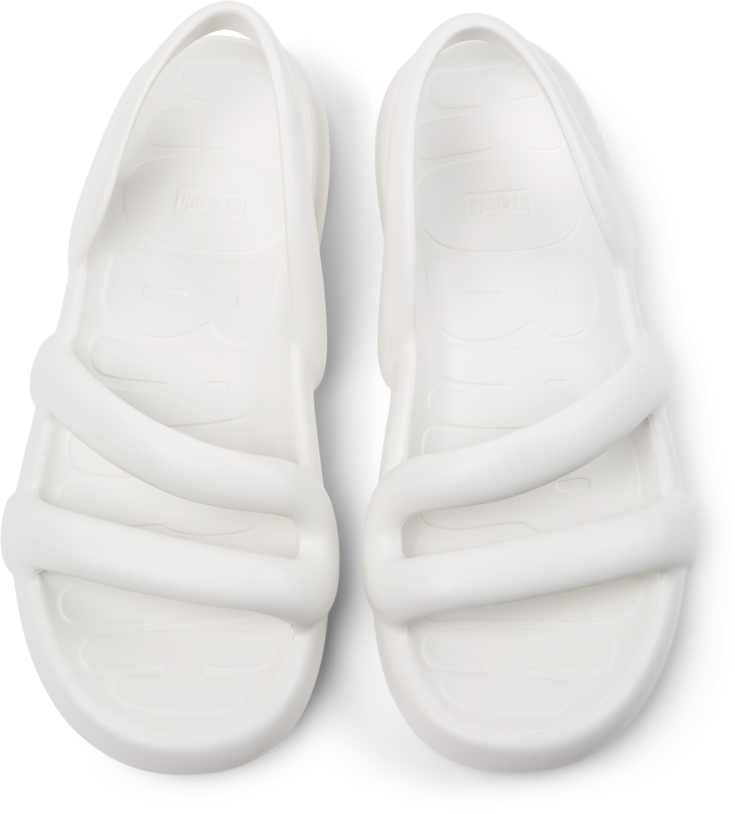 Sandalo 'Kobarah Flat' di CAMPER in bianco