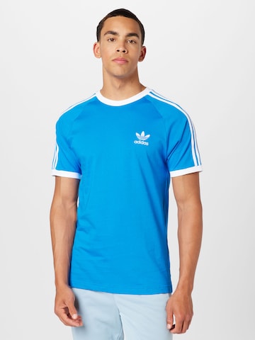 ADIDAS ORIGINALS Shirt 'Adicolor Classics' in Blauw: voorkant