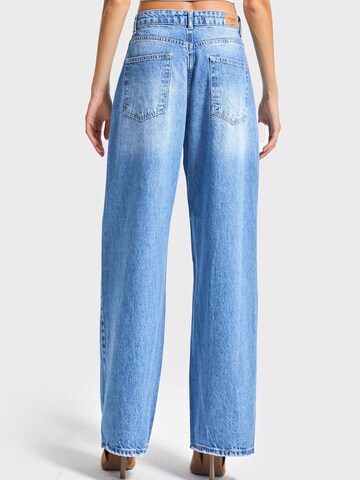 IT'S BASIC Loose fit Jeans 'Relaxed High Rise Jeans' in Blue